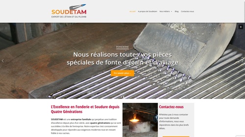 Soudetam Page d'accueil